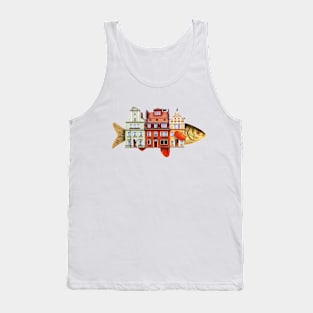 Let's Go Fishing Tank Top